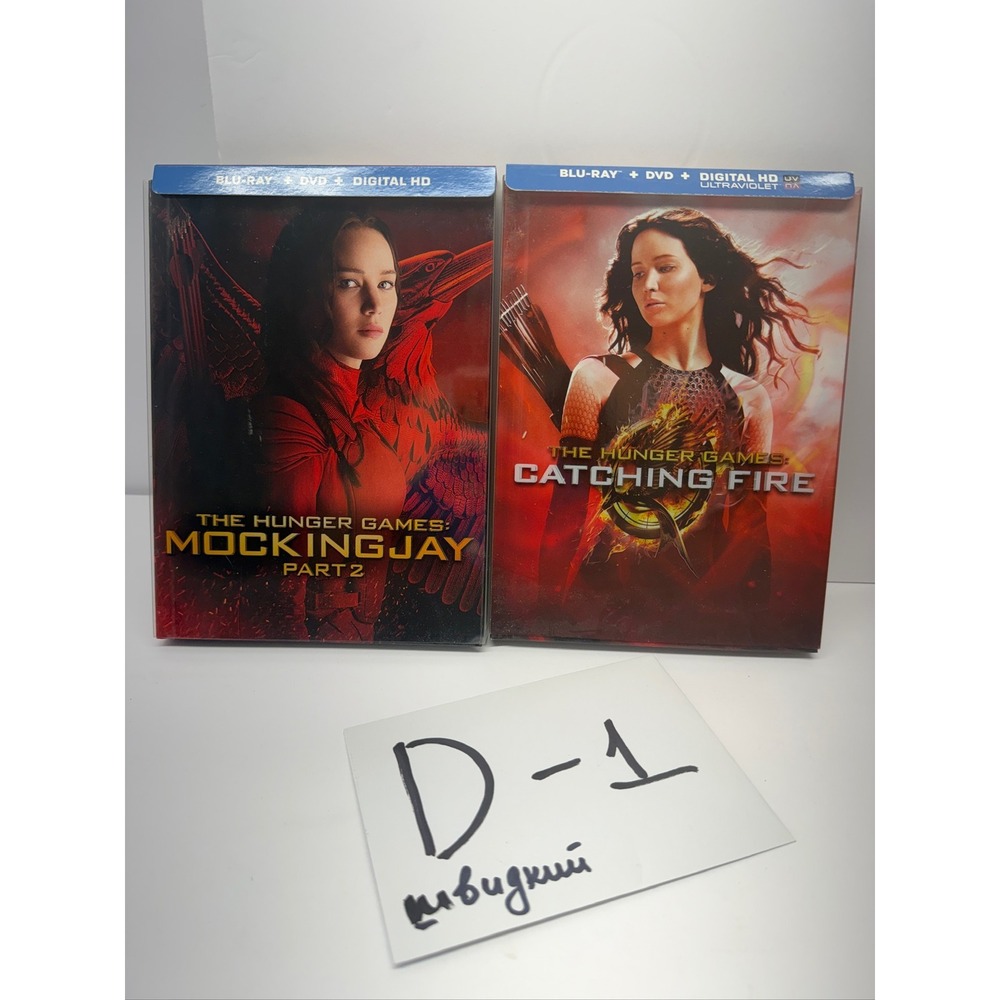 Hunger Games Catching Fire Mockingjay Part 2 Blu-ray DVD Digital HD Combo Pack L